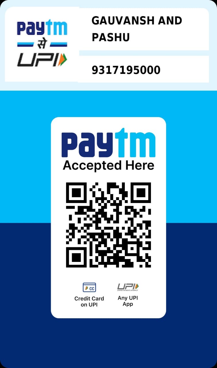 Paytm QR Code for Donations